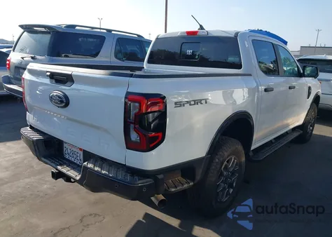 2024 Ford Ranger Xlt from USA, damaged, VIN 1FTER4GH1RLE57734